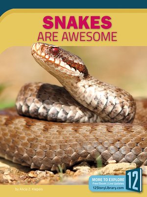cover image of Snakes Are Awesome